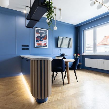 Blue Door Apartment, Swietojanska, Srodmiescie Gdynia Buitenkant foto