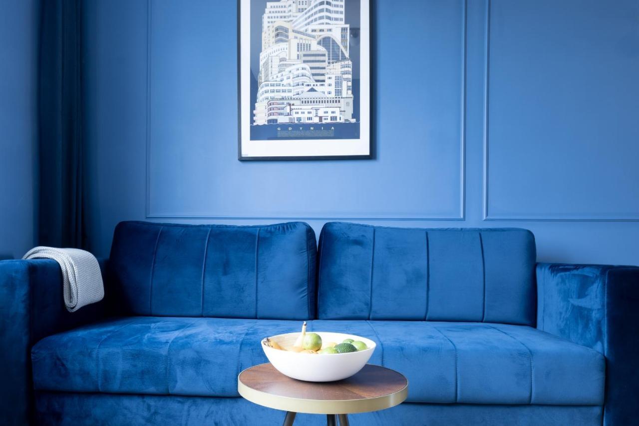 Blue Door Apartment, Swietojanska, Srodmiescie Gdynia Buitenkant foto