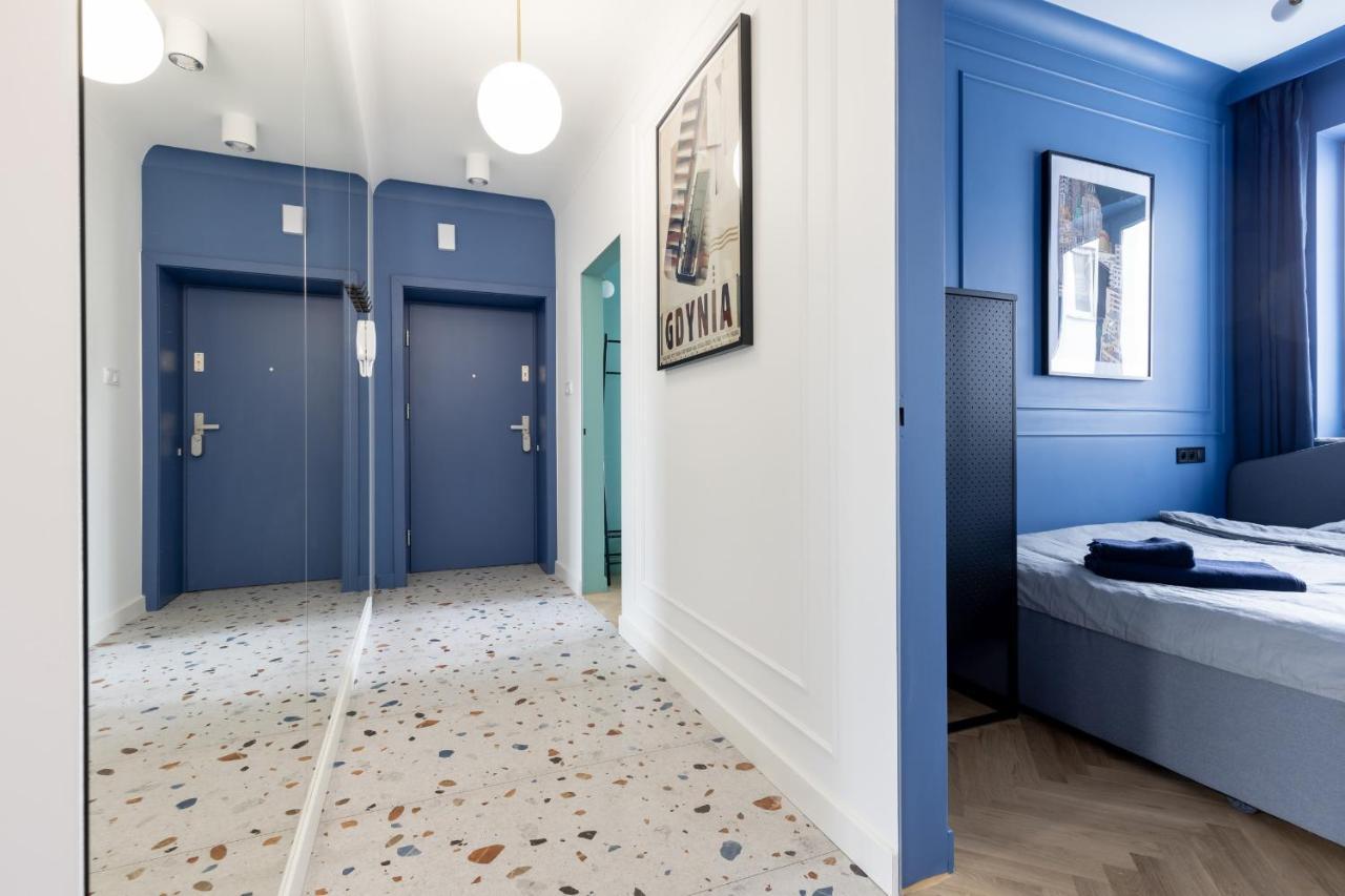 Blue Door Apartment, Swietojanska, Srodmiescie Gdynia Buitenkant foto