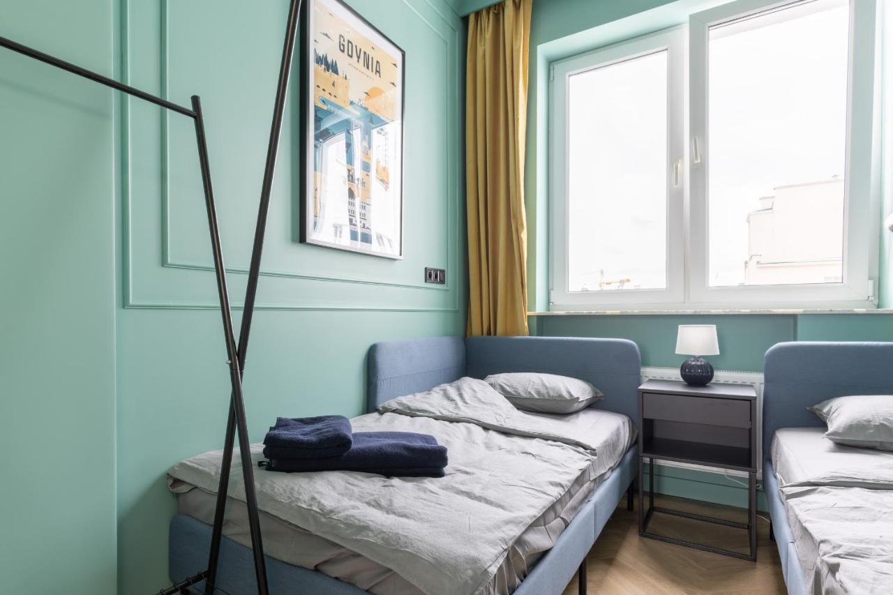 Blue Door Apartment, Swietojanska, Srodmiescie Gdynia Buitenkant foto