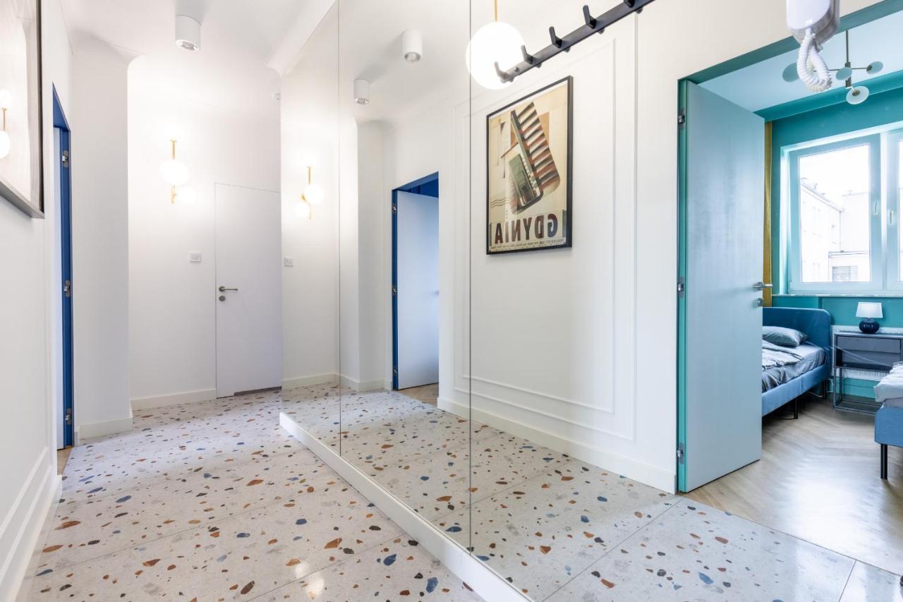 Blue Door Apartment, Swietojanska, Srodmiescie Gdynia Buitenkant foto